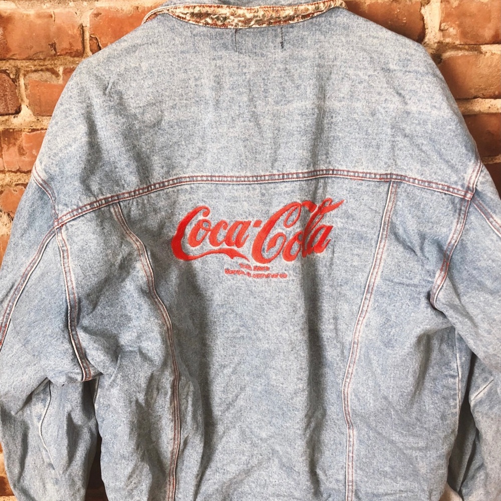 Vintage Coca Cola Jean Jacket